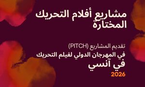 مشاريع أفلام التحريك المختارة